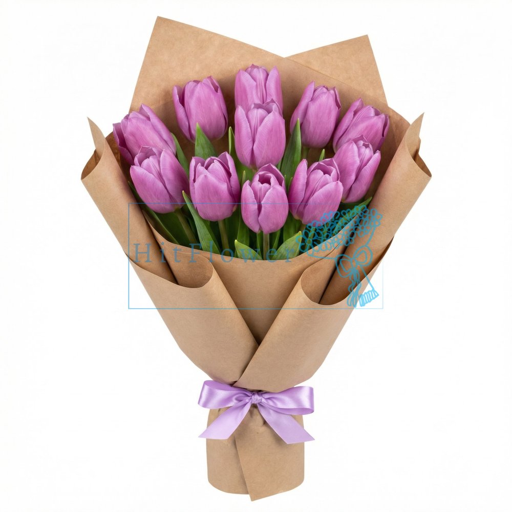 Букет цветов из: Тюльпаны